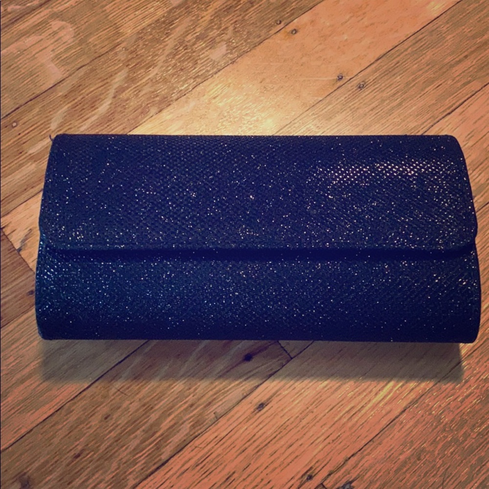 Black Sparkle Clutch